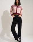 Callahan Knitwear - Maeve Cardigan - Baby Pink -