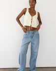 Mai Crochet Tie Tank