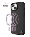 Wildflower - MagSafe - Black iPhone Case -