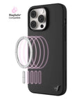 Wildflower - MagSafe - Black iPhone Case -
