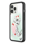 Wildflower iPhone case 13 Pro Kitty Shake Cats Cute