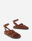 Intentionally Blank - Myko Ankle Strap Flat Sandal -
