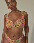 Montce - Mazzy Floral Hayden Bikini Top -