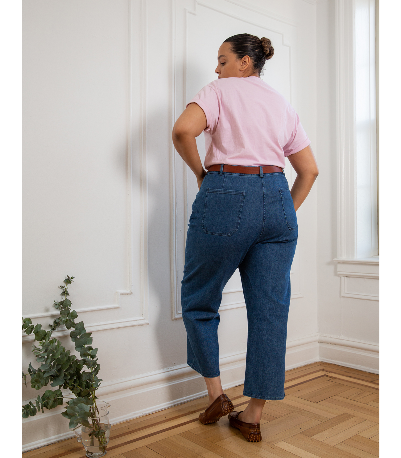 Loup - Parker Straight Leg Jeans - Washed Indigo -