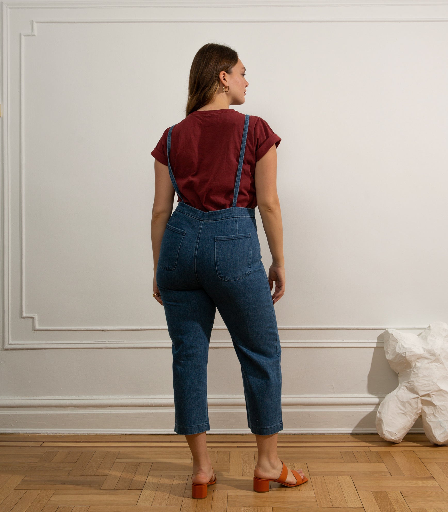 Loup - Knot Overalls - Washed Indigo -