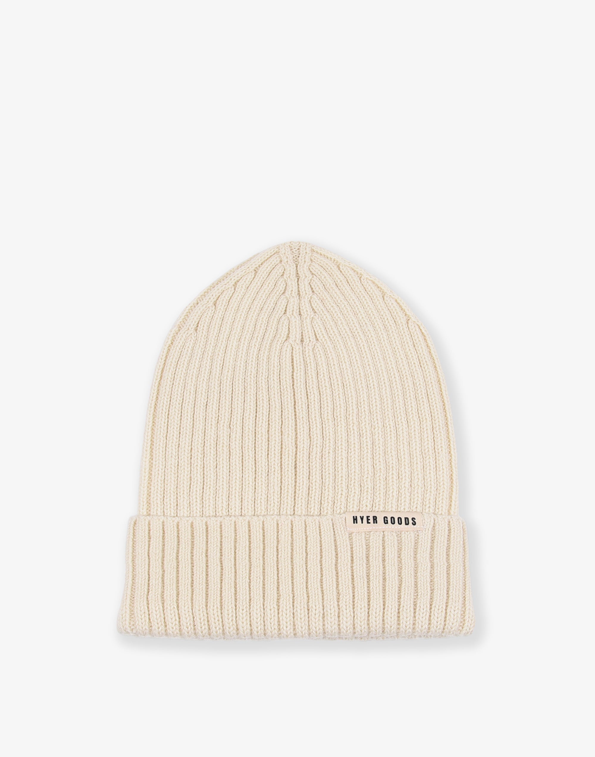 Hyer Goods - A Better Beanie- Merino - Off-White -