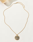 Luna Norte - Spot On Medallion Necklace -