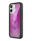 Wildflower iPhone case 16 Neon Butterfly Plum Pink Cute