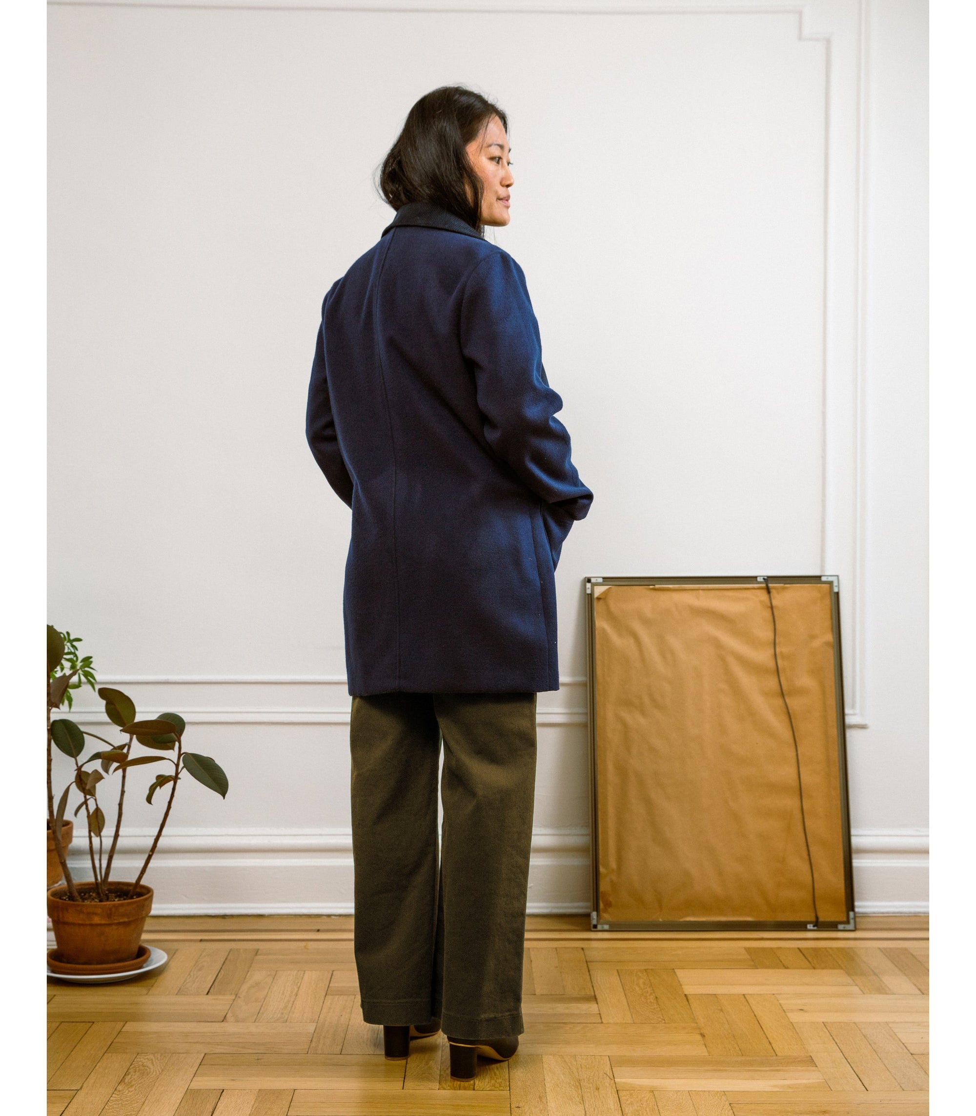 Loup - Maggie Field Jacket - Navy -