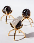 Luna Norte - Eye Of the Beholder Gemstone Sphere On Stand Set -