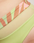 Nomads Swimwear - Bay Bottom II - Avocado/Birds of Paradise -