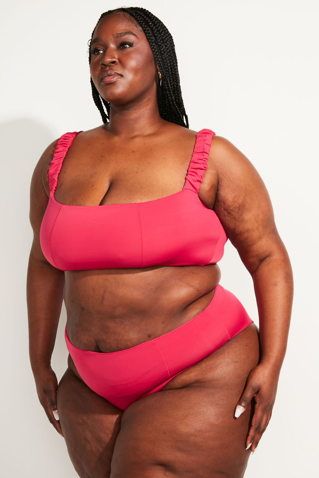 Nomads Swimwear - Current Swim Bottom II - Raspberry -