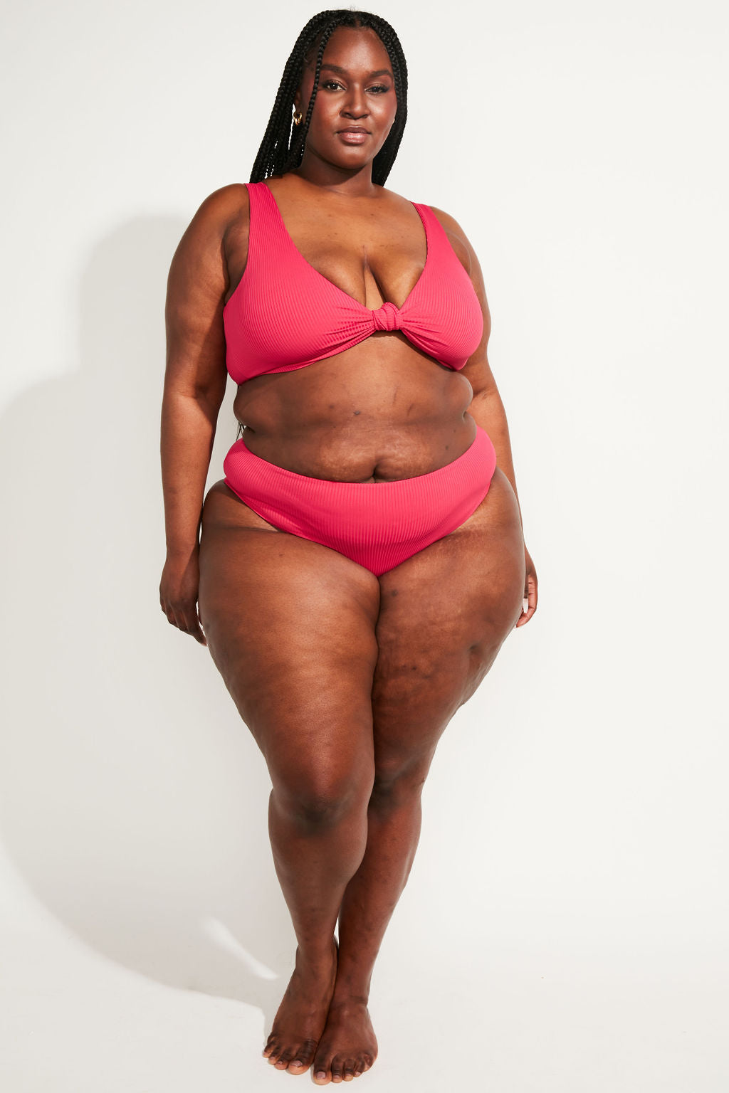 Nomads Swimwear - Playa Swim Top - Raspberry -