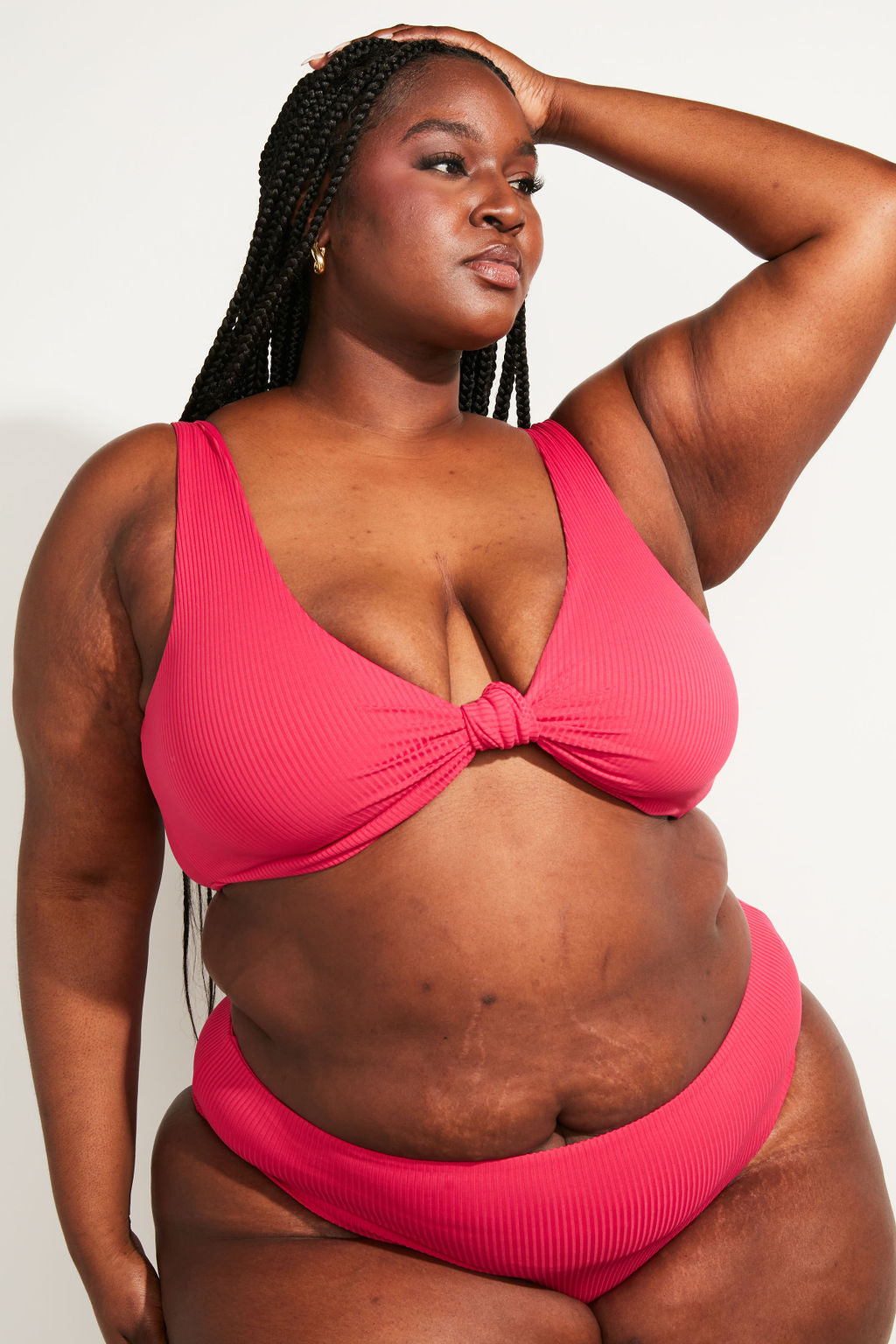 Nomads Swimwear - Playa Swim Top - Raspberry -