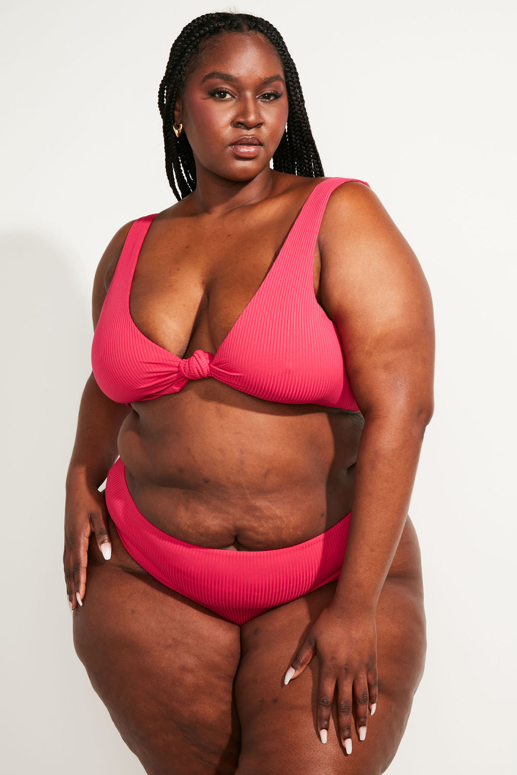Nomads Swimwear - Playa Swim Top - Raspberry -