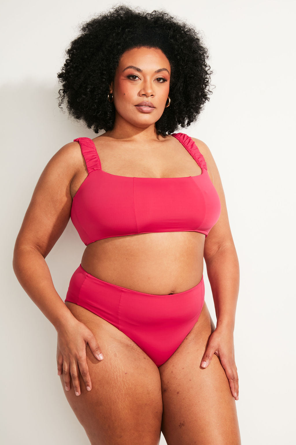 Nomads Swimwear - Current Swim Bottom II - Raspberry -