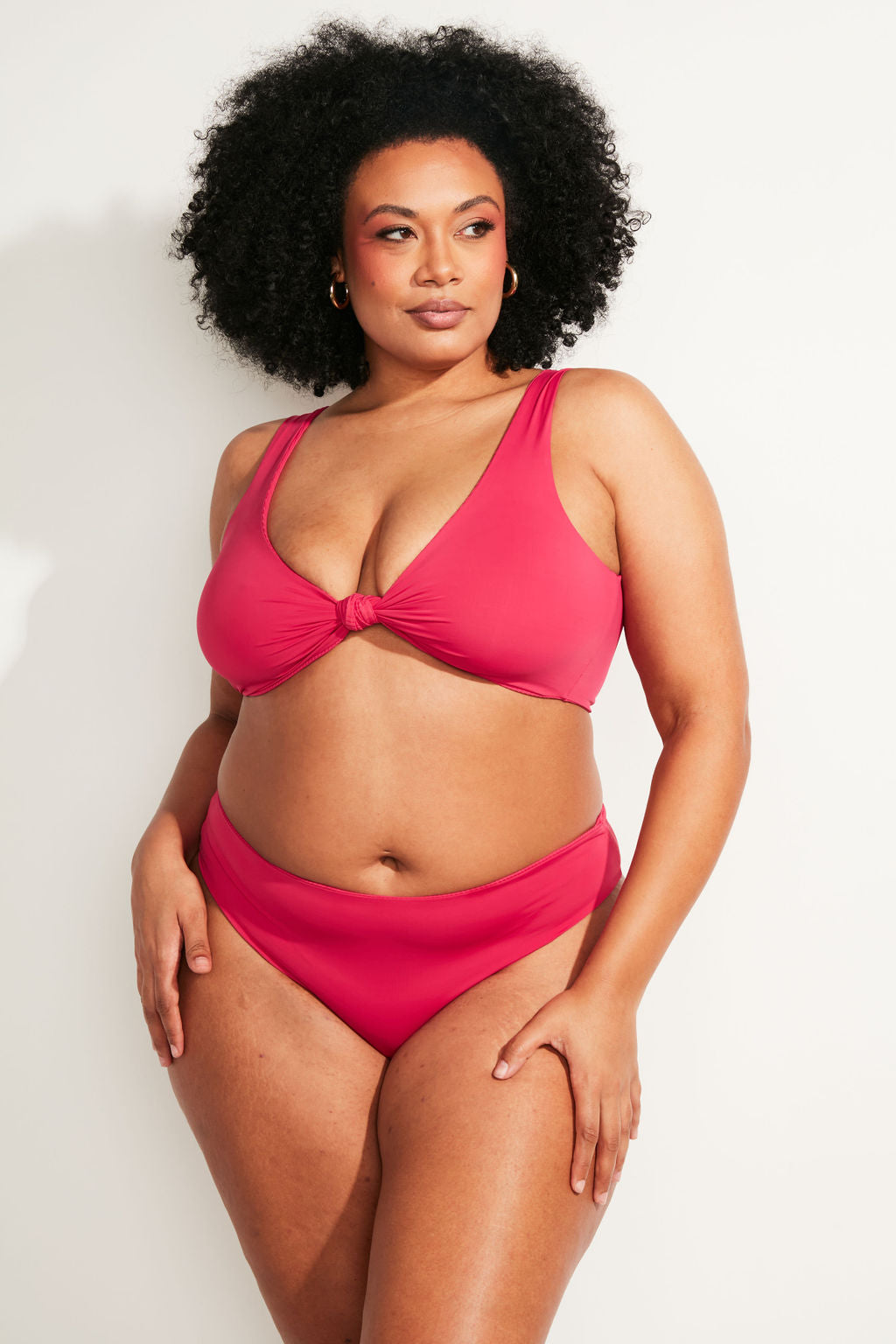 Nomads Swimwear - Playa Swim Top - Raspberry -