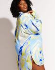Nomads Swimwear - Sol Button-Up Shirt Dress - Geode -