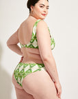 Nomads Swimwear - Playa Top II - Pothos/Nephrite -