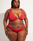 Nomads Swimwear - Playa Bottom - Iguana/Merlot -