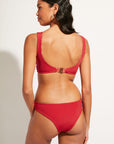 Nomads Swimwear - Playa Bottom - Iguana/Merlot -