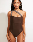 Nomads Swimwear - Wave One Piece II - Espresso -
