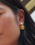 Peter + June - Oasis Studs - Mother of Pearl -