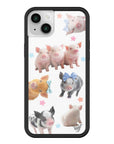 Wildflower iPhone case 13 Little Piggies Animal Pink Cute