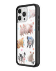 Wildflower iPhone case 16 Pro Max Little Piggies Animal Pink Cute