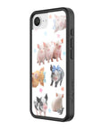 Wildflower iPhone case 17e Little Piggies Animal Pink Cute
