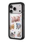 Wildflower iPhone case 17 Pro Little Piggies Animal Pink Cute