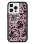 Wildflower iPhone case 15 Pro Max Lace Lover Pink Cute