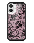Wildflower iPhone case 16 Lace Lover Pink Cute