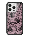 Wildflower iPhone case 16 Pro Lace Lover Pink Cute