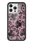 Wildflower iPhone case 16 Pro Max Lace Lover Pink Cute