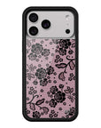 Wildflower iPhone case 17 Pro Max Lace Lover Pink Cute