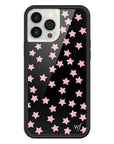 Wildflower iPhone case 13 Pro Max Super Cute Star Pink