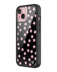 Wildflower iPhone case 15 Super Cute Star Pink