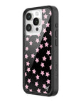 Wildflower iPhone case 15 Pro Super Cute Star Pink