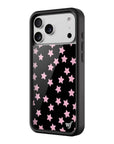 Wildflower iPhone case 17 Pro Max Super Cute Star Pink