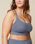 Harper Wilde - Bliss Racerback Bralette - Steel -