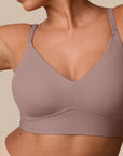 Harper Wilde - Bliss Triangle Bralette - Mauve -