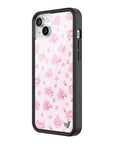 Wildflower iPhone case 14 Forget Me Not Floral Pink Cute
