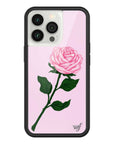 Wildflower iPhone case 13 Pro Pink Rose Flowers Cute