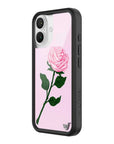 Wildflower iPhone case 16 Pink Rose Flowers Cute