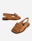 Intentionally Blank - Professor Flat Fringe Sandal -