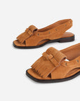Intentionally Blank - Professor Flat Fringe Sandal -