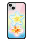 Wildflower iPhone case 14 Pastel Plumeria Flowers Cute