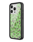 Wildflower iPhone case 16 Pro Purple Posie Rosie Cute Green