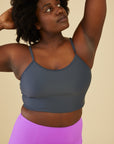 Pali Swim - Shaka Top - Rockaway Grey